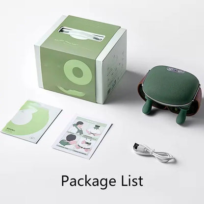 Upgraded Brushless Motor Neck Massager Electric Cervical Massager Bionic Handheating Wireless Portable 3D Kneading Massage for Pain Relief Deep Tissue，Leg Neck & Back Massager & Lightweight Gift