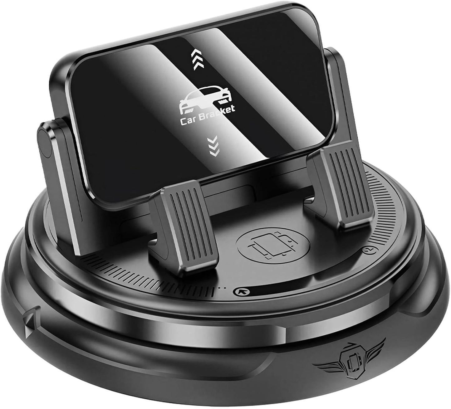 Car Phone Holder 360 Degree Rotation, 2026 New Non-Slip Dashboard Cell Phone Holder, Universal Car Phone Mount Stand for Best Navigation and Viewing (1 Pcs)